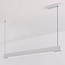 Suspension Abby - blanc avec LED intégrée et puissance réglable