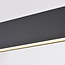 Suspension Abby - noir avec LED intégrée et puissance réglable