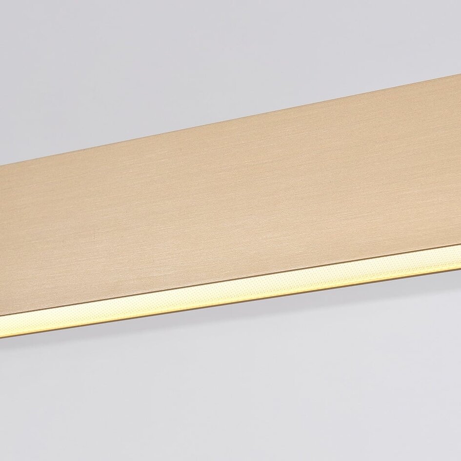 Suspension Abby - doré avec LED intégrée et puissance réglable