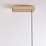 Lampe suspendue minimaliste Abby avec luminosité réglable - dorée