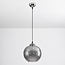 Lampe suspendue design avec verre fumé - Shanghai
