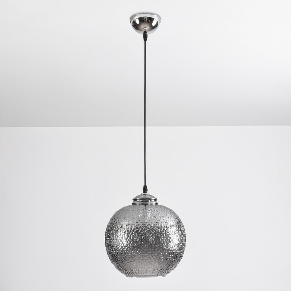 Suspension design Shanghai - verre fumé