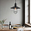 Suspension industrielle Kiev en acier noir