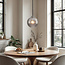 Lampe suspendue design avec verre fumé - Shanghai