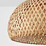 Suspension bohème Thane en bambou - naturel et doré