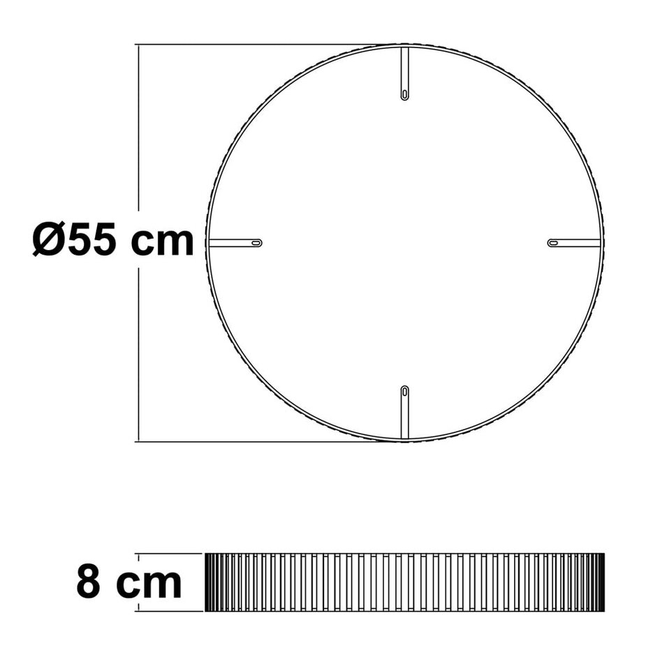 Ventilateur de plafond Cakir avec effet stéréo et température de couleur réglable - abat-jour en bambou brun clair