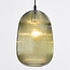 Suspension en verre strié, 3 lumières - Elisa