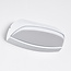 Applique murale extérieure moderne Jessy - blanche avec LED intégrée