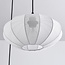 Suspension Fabrica 3 lumières - lampions en tissu blanc
