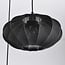 Suspension Fabrica 3 lumières - lampions en tissu noir