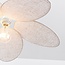 Suspension Floral - beige avec pétales en tissu