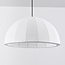 Suspension Karan - abat-jour en tissu naturel