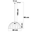 Suspension design en tissu - Karan