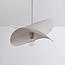 Suspension moderne blanche à une lumière - Linha