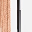 Lampadaire arc Reed - abat-jour naturel