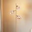 Lampadaire design en ambré - Melissa
