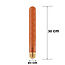 Ampoule tube LED E27 dimmable, spirale cuivrée, 30 cm