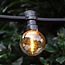 Guirlande guinguette extérieure avec ampoules LED filament design 1 W – dimmable en option