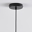 Lampe suspendue en corde tressée Nara - noir