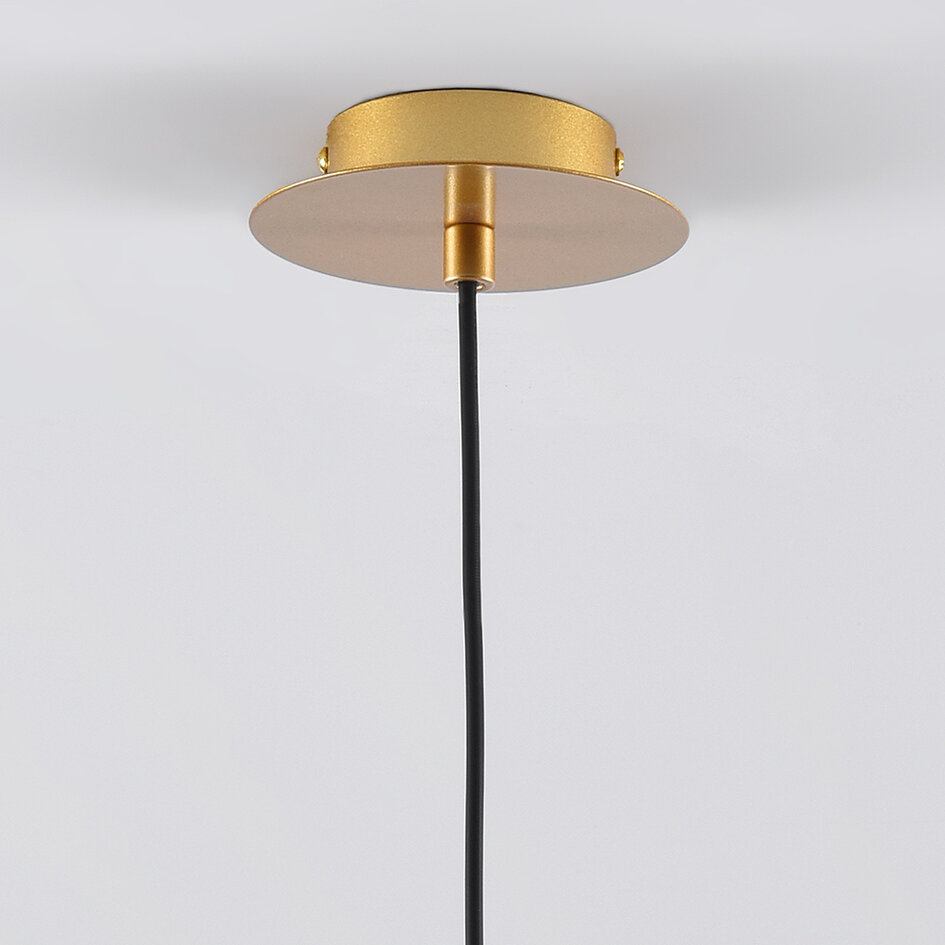 Lampe suspendue 3 lumières avec verre transparent - Nisrin