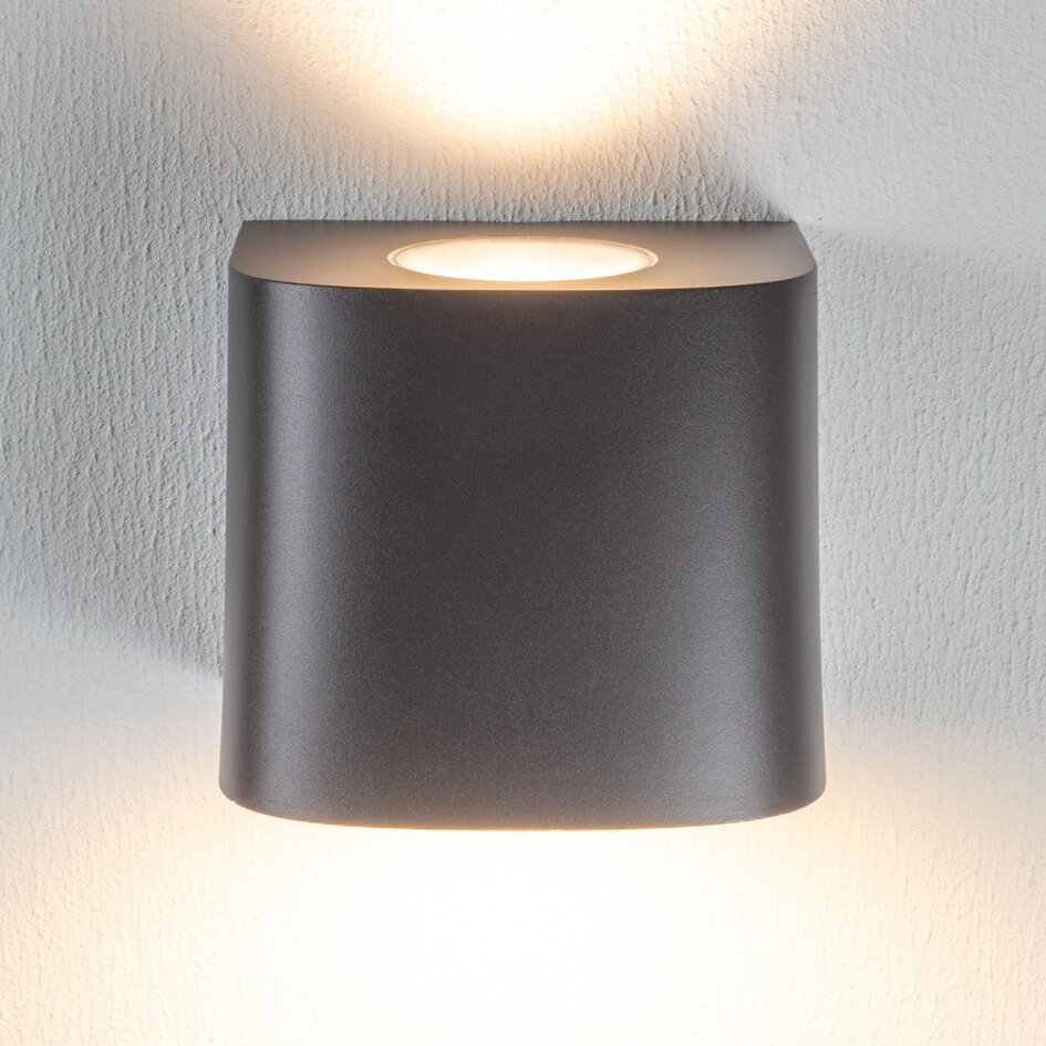 Applique murale à intensité variable avec prises extérieures - Ares