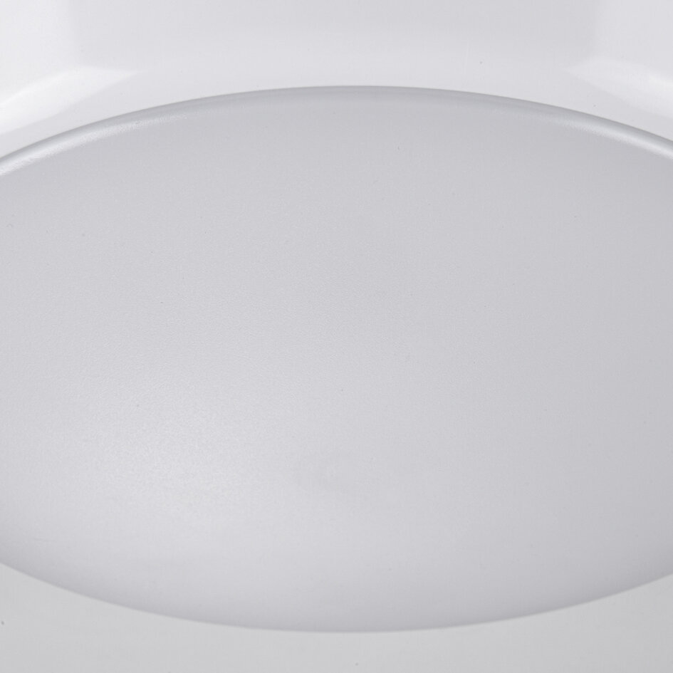 Plafonnier blanc Ø25,5 cm avec température de couleur réglable