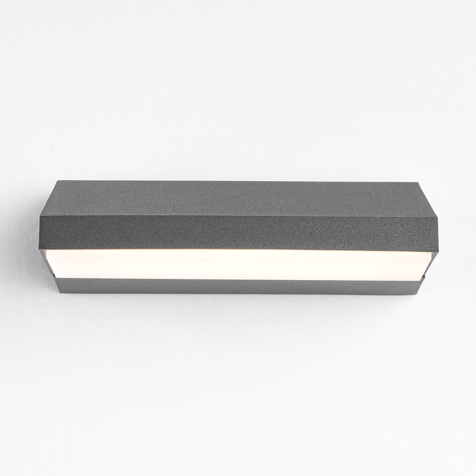 Applique extérieure orientable Argento - anthracite avec LED intégrée