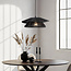Lampe suspendue en corde noire - Osaka