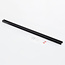 Rail monophasé connectable 75 cm sans connecteur, avec embout – noir