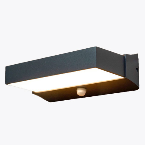 Wandlampen in antraciet