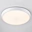 Plafonnier blanc Ø35,2 cm avec unité de secours - interrupteur CCT 3000K/4000K/6000K