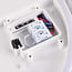 Plafonnier blanc Ø35,2 cm avec unité de secours - interrupteur CCT 3000K/4000K/6000K