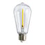 Ampoule LED E27 à effet de lumière tombante 1,5W, 6000K