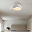 Plafonnier Wabi Sabi Concrete Aura 38 x 30 cm motif pierre - blanc