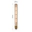 Ampoule tube LED E27 dimmable, ambré 4 fils 22,5 cm (2200K)