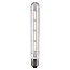 Lampe tube E27 dimmable verre clair avec filament 4W 2700K, 22.5 cm