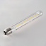 Lampe tube E27 dimmable verre clair avec filament 4W 2700K, 22.5 cm