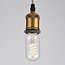 Lampe LED à filament 4W, 2700K, verre clair avec spirale - dimmable