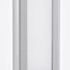 Lampe d'extérieur sur pied Stein argentée à LED intégrée