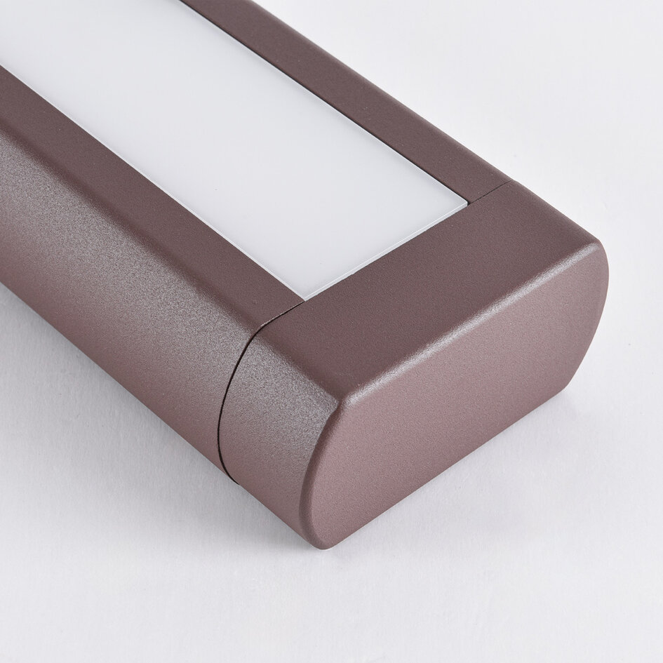 Lampadaire industriel Stein - brun