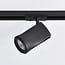 Kit rail monophasé de 3 mètres et spots Lola, noir