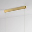 Lampe suspendue minimaliste Ami avec LED à 3 niveaux de gradation - or