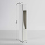 Lampe d'extérieur sur pied Velia blanche