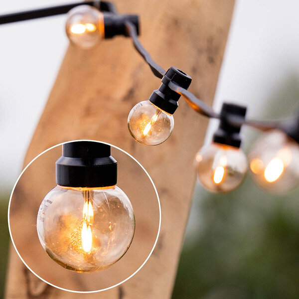 Câble d'éclairage extérieur de 1W avec LED en forme de U - Dimmable en option