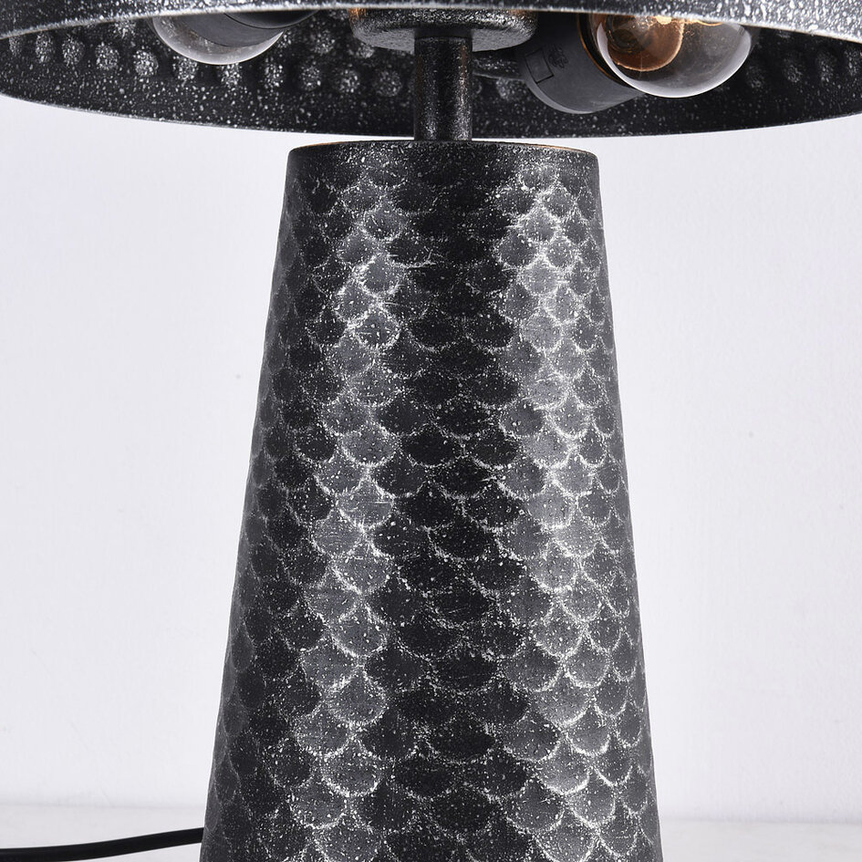 Lampe de table texturée industrielle - Tani