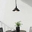 Lampe suspendue d'extérieur Jette - noir