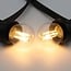 Kit guirlande guinguette, ampoule 2,5W/4,5W, 2200 K - 4000 K, Ø45 mm, dim-to-warm