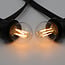 Kit guirlande guinguette, ampoule 2,5W/4,5W, 2200 K - 4000 K, Ø45 mm, dim-to-warm