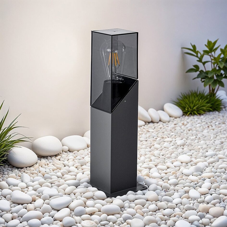 Lampe d'extérieur sur pied Jet anthracite - 40 cm