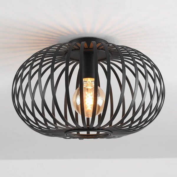 Plafonnier à 1 lumière Fiore - noir